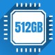 512GB  + UGX800,000 