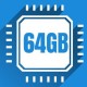 64GB  + UGX150,000 
