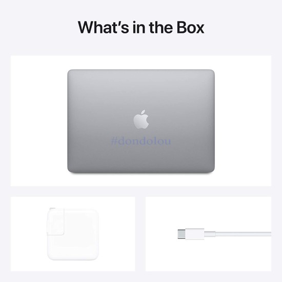 Apple Macbook Air 2020 Model, (13-Inch, Apple M1 chip with 8-core CPU and 7-core GPU, 8GB, 256GB)