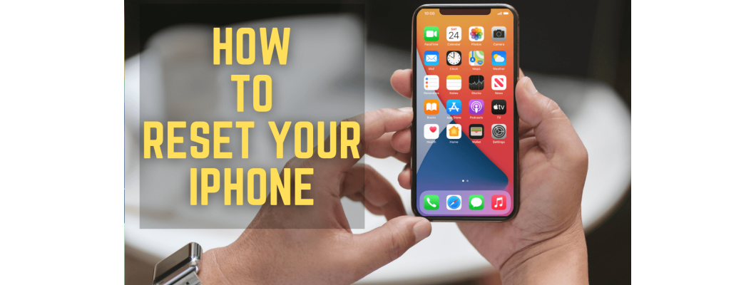 How To Reset iPhone 12, iPhone 11 series