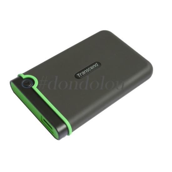 Transcend 1 Terabyte StoreJet M3 Military Drop Tested USB 3.0 External Hard Drive
