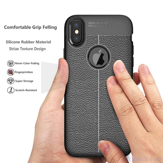 Auto Focus Case for Apple iPhone X XS Soft TPU Phone Cover